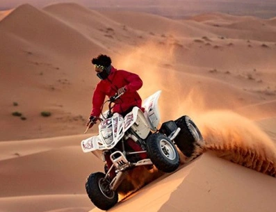 evening quad bike tour Dubai